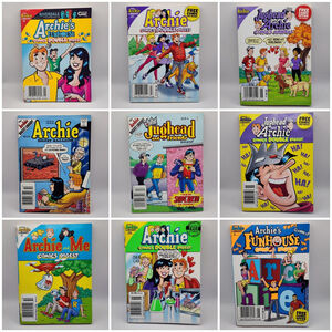 Variety Lot Of 13 Children's Kids Jughead & Archie Comic Books